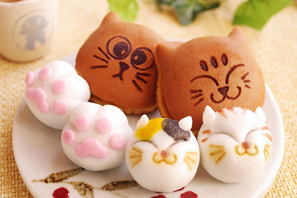 猫の和菓子