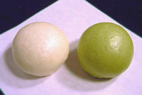 青白饅頭(葬式まんじゅう) 和菓子