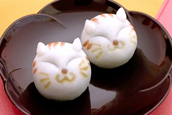 ねこ饅頭 和菓子