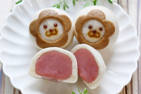 ライオン饅頭 動物 和菓子