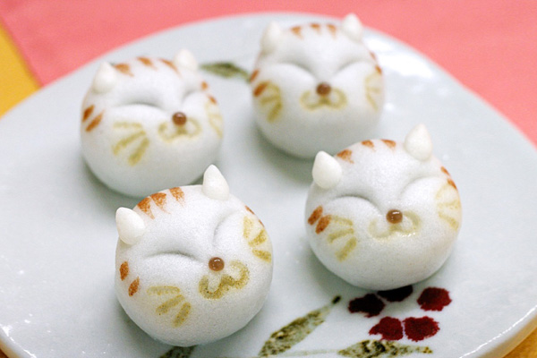 ねこ饅頭 和菓子